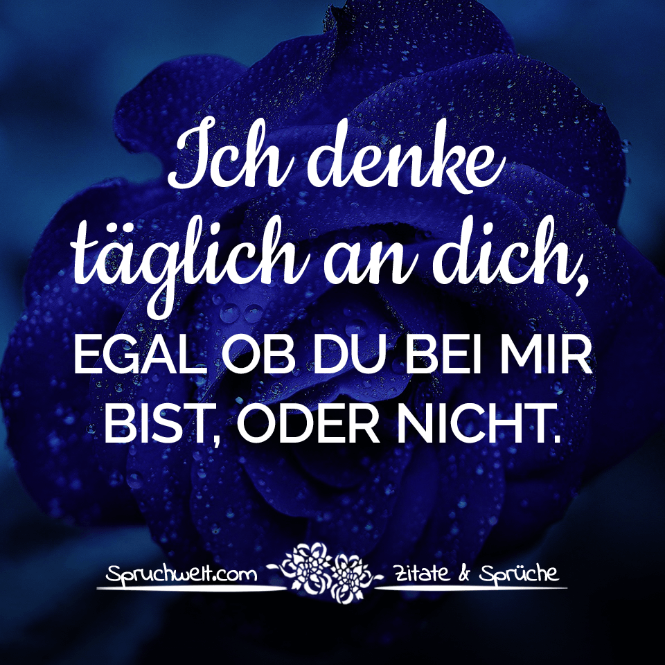 Dich spruch an denk Ich denk